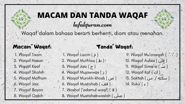 Detail Contoh Tanda Waqaf Nomer 35