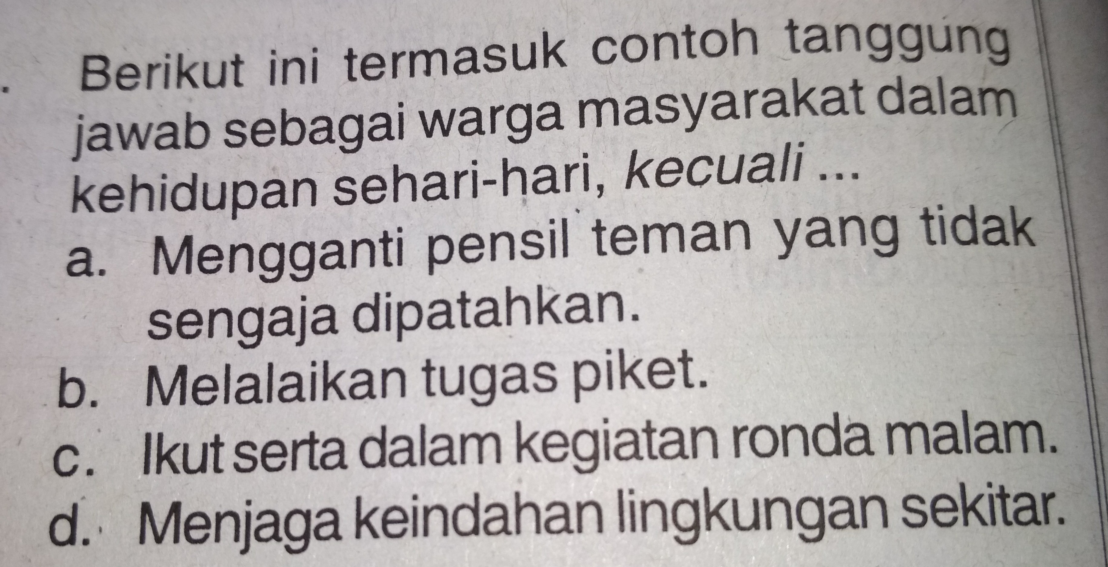 Detail Contoh Tanggung Jawab Di Masyarakat Nomer 9