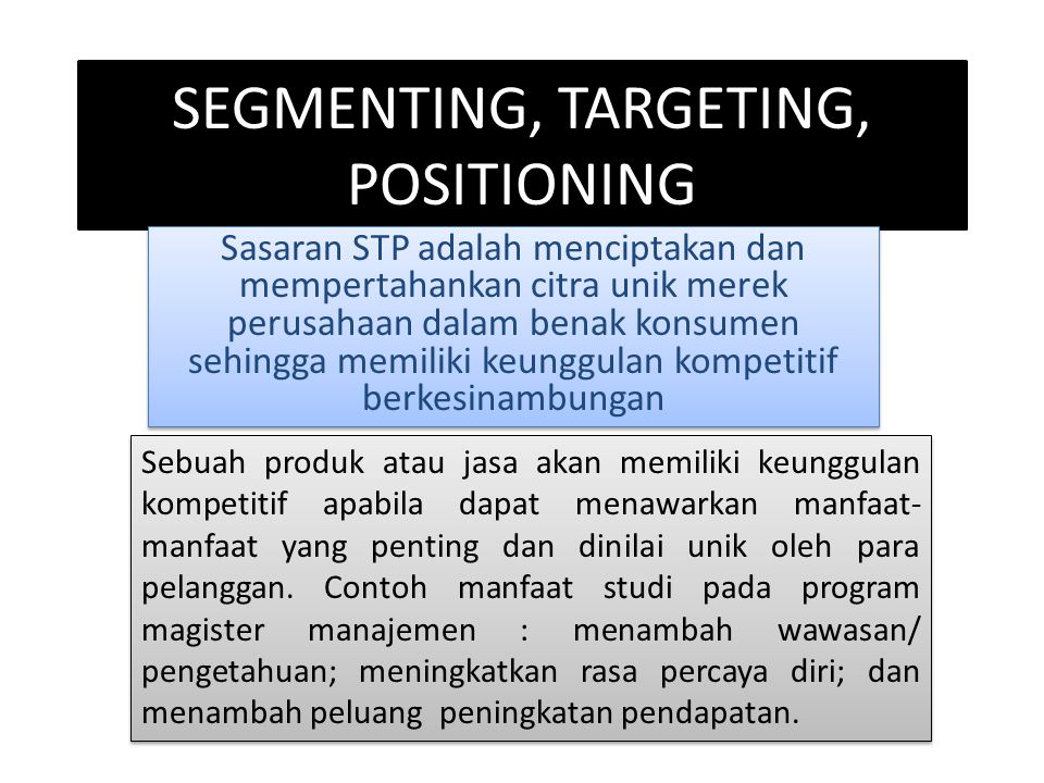 Detail Contoh Targeting Pasar Nomer 10