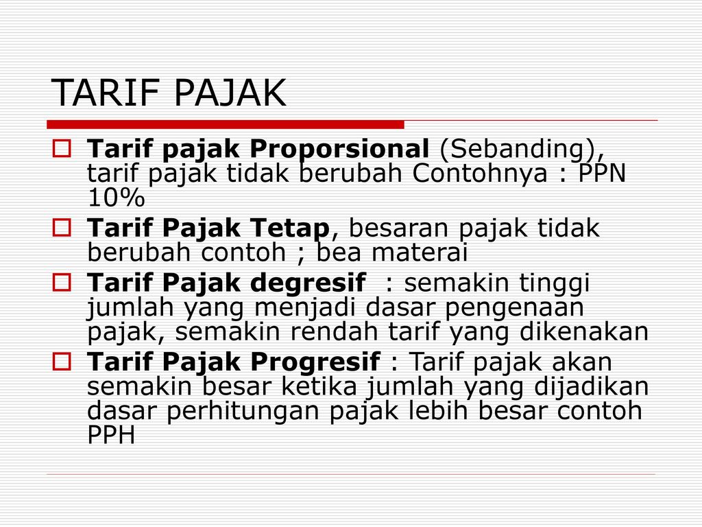 Detail Contoh Tarif Pajak Progresif Nomer 39