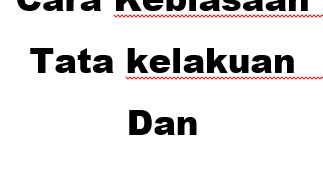 Detail Contoh Tata Kelakuan Nomer 41