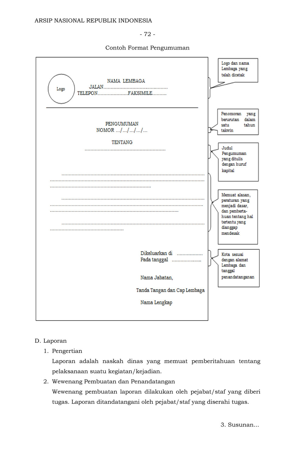 Detail Contoh Tata Naskah Dinas Nomer 12