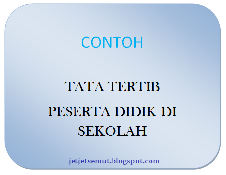 Detail Contoh Tata Tertib Nomer 37