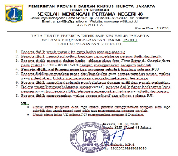 Detail Contoh Tata Tertib Di Jalan Raya Nomer 45