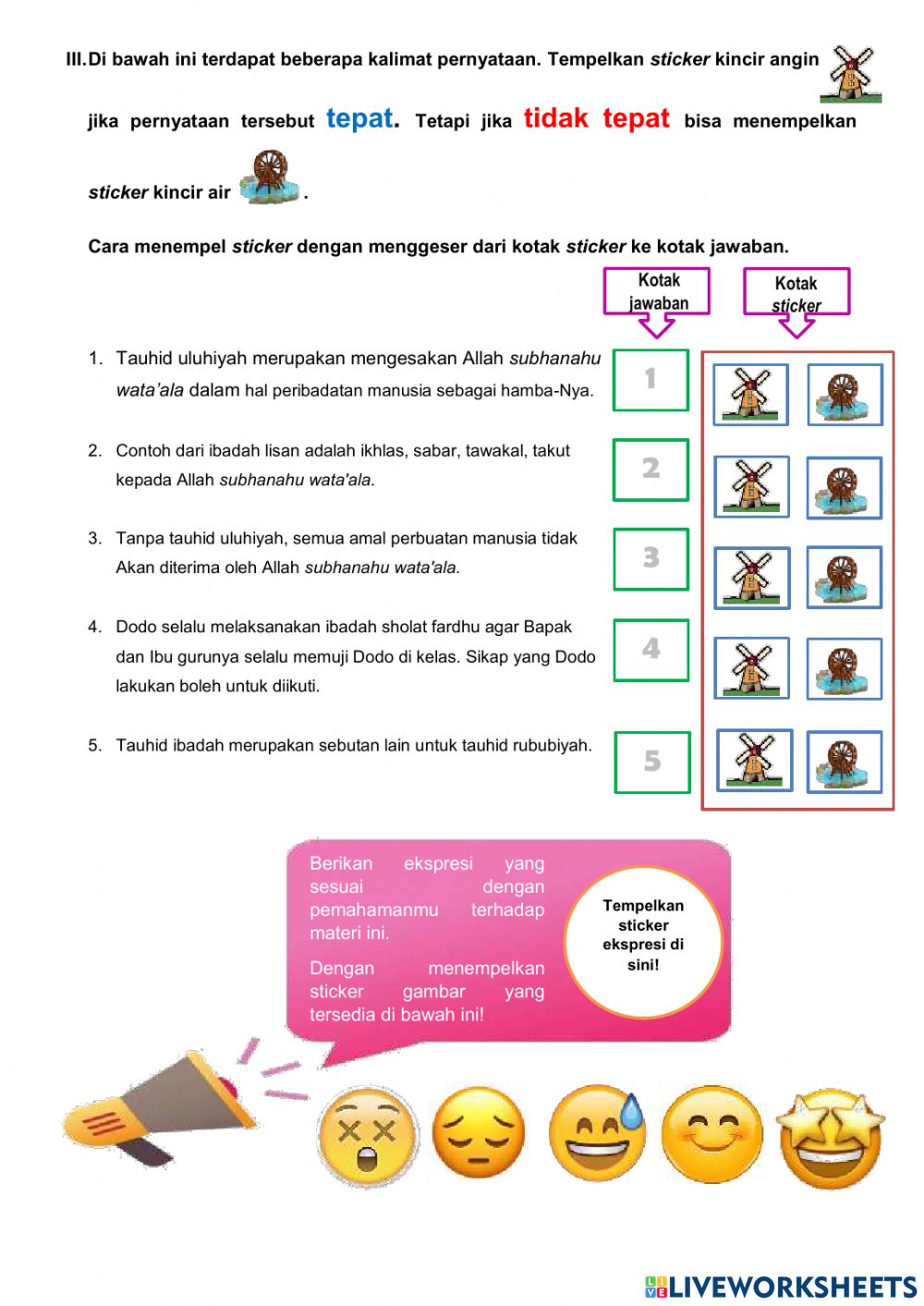 Detail Contoh Tauhid Uluhiyah Nomer 44