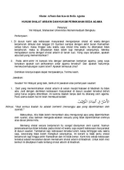 Detail Contoh Tausiah Singkat Nomer 22