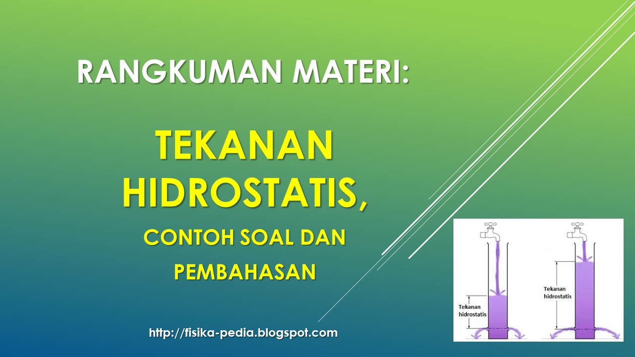 Detail Contoh Tekanan Hidrostatis Nomer 54