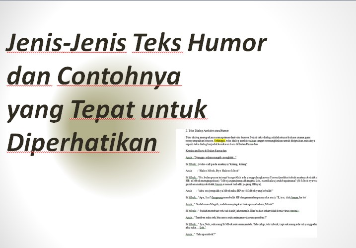 Detail Contoh Teks Anekdot Dan Teks Humor Nomer 35