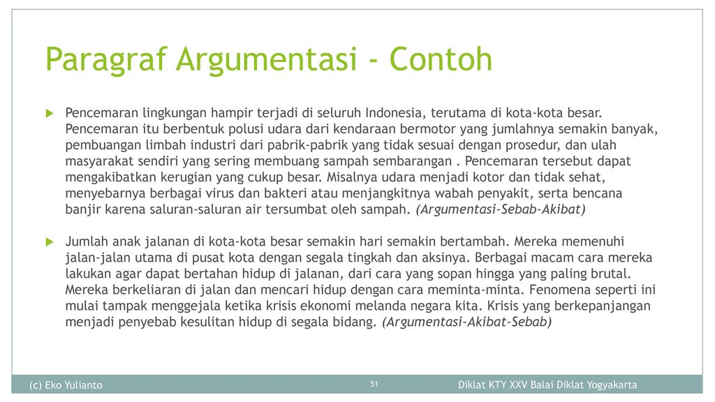 Detail Contoh Teks Argumentasi Nomer 57