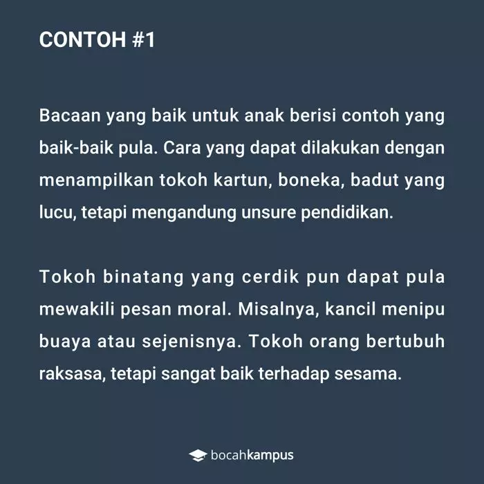 Detail Contoh Teks Bacaan Nomer 18