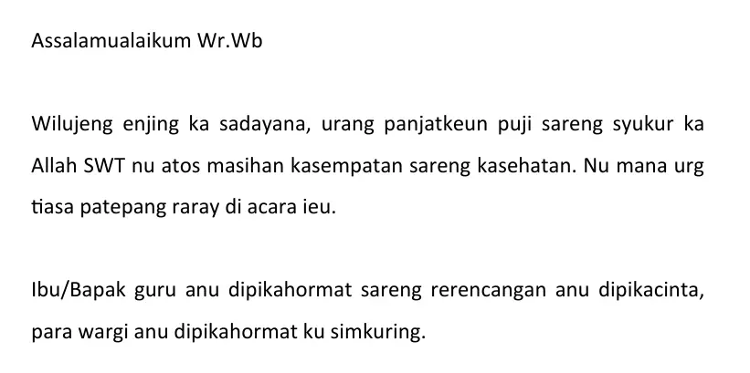 Detail Contoh Teks Biantara Nomer 19