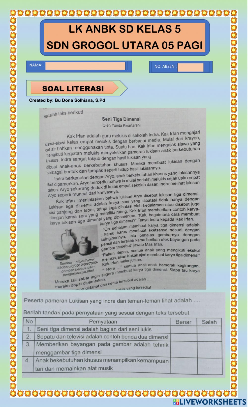 Detail Contoh Teks Literasi Nomer 29