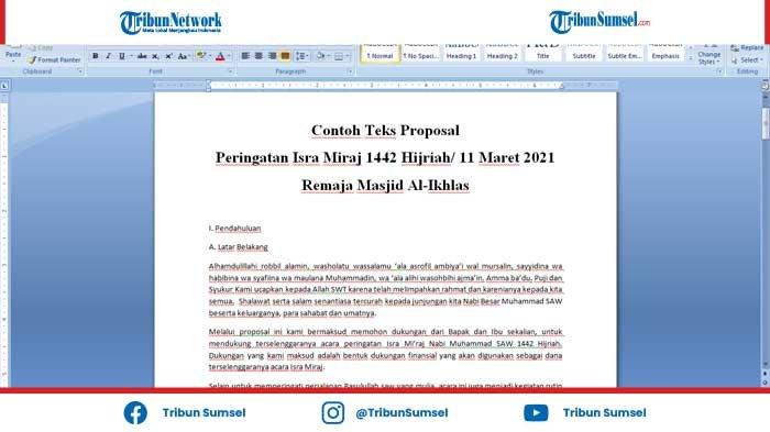 Detail Contoh Teks Proposal Nomer 55