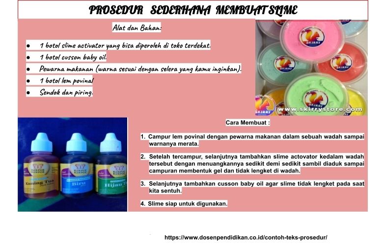 Detail Contoh Teks Prosedur Sederhana Nomer 9