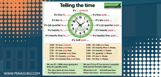 Detail Contoh Telling Time Nomer 8