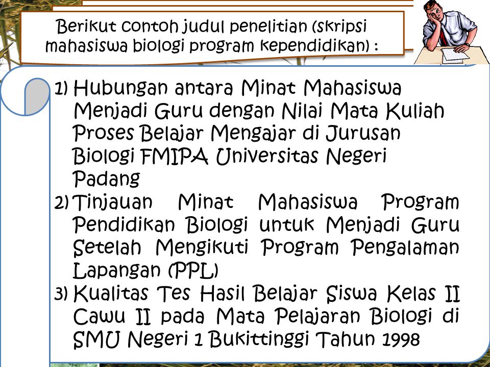 Detail Contoh Tema Penelitian Nomer 26