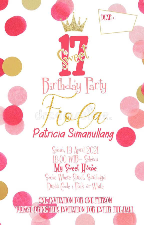 Detail Contoh Tema Sweet Seventeen Birthday Party Nomer 27