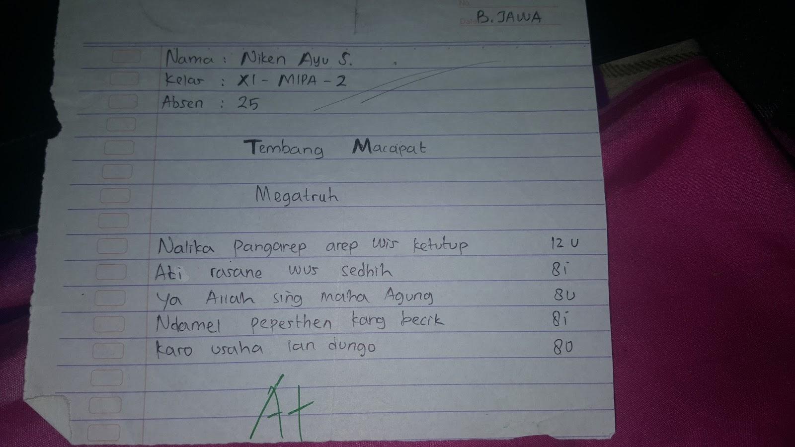 Detail Contoh Tembang Pucung Buatan Sendiri Nomer 7