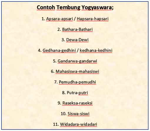 Detail Contoh Tembung Lingga Nomer 46