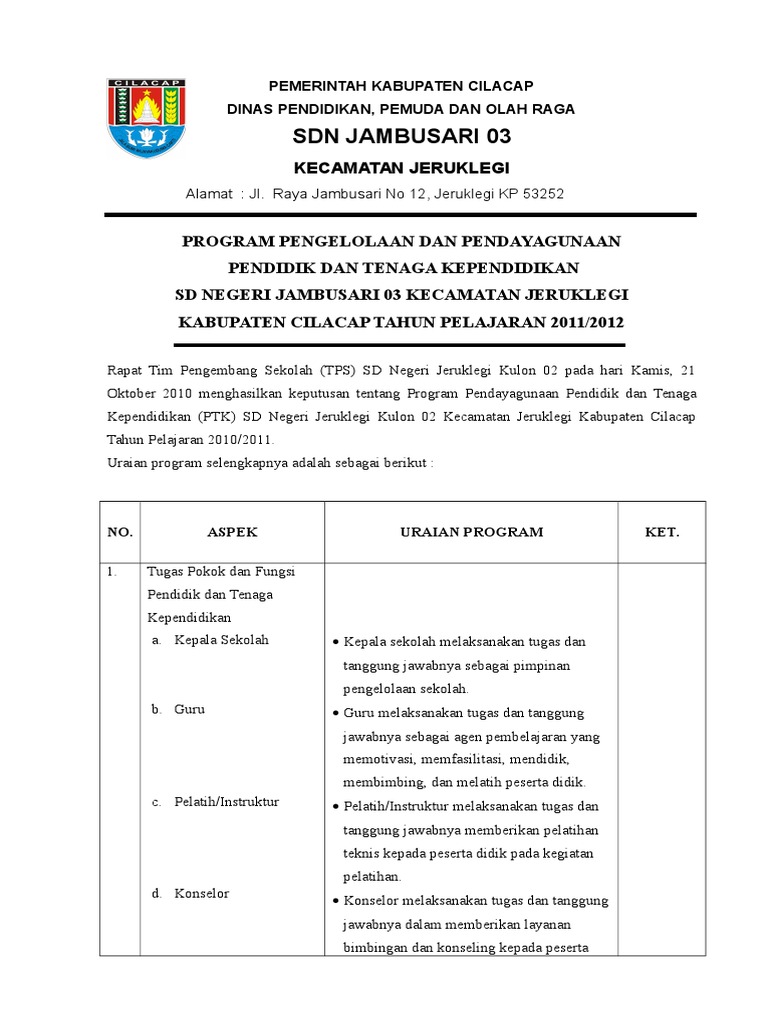 Detail Contoh Tenaga Kependidikan Nomer 4