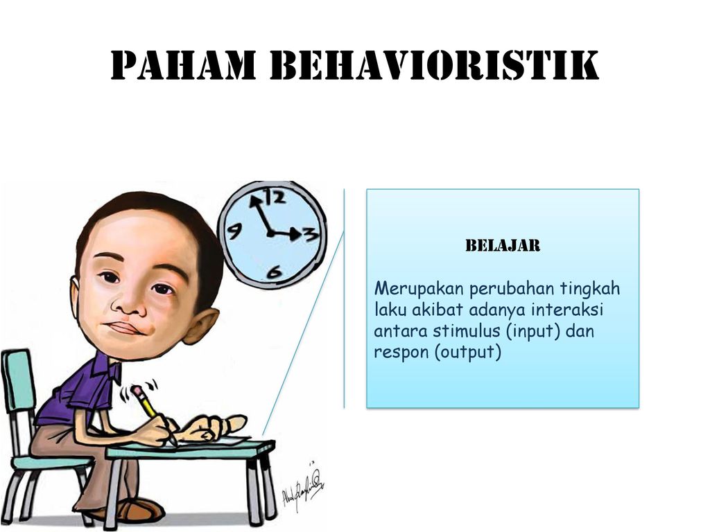 Detail Contoh Teori Belajar Behavioristik Nomer 11