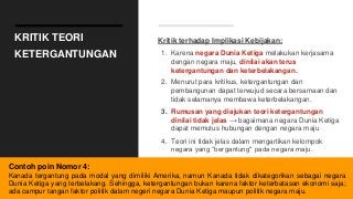 Detail Contoh Teori Ketergantungan Nomer 31