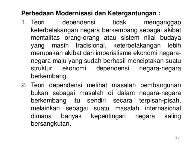 Detail Contoh Teori Ketergantungan Nomer 51