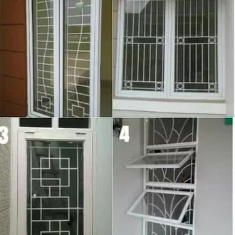 Detail Contoh Teralis Jendela Rumah Minimalis Nomer 36