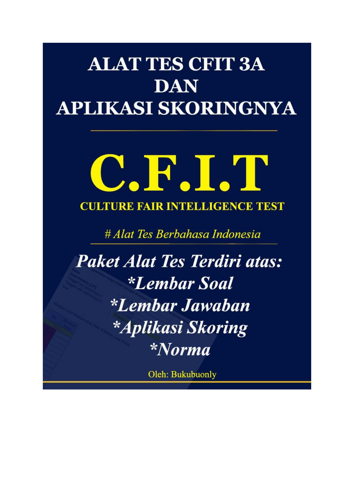 Detail Contoh Tes Cfit Nomer 30