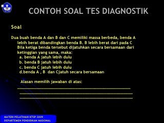 Detail Contoh Tes Diagnostik Nomer 2