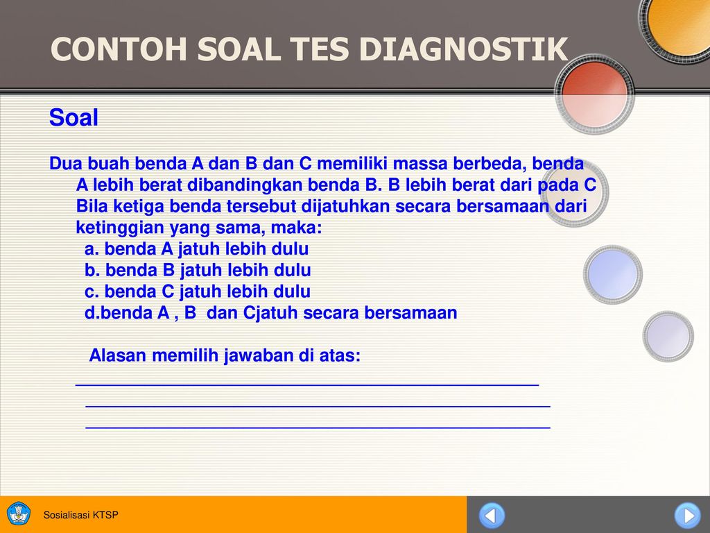 Detail Contoh Tes Diagnostik Nomer 12