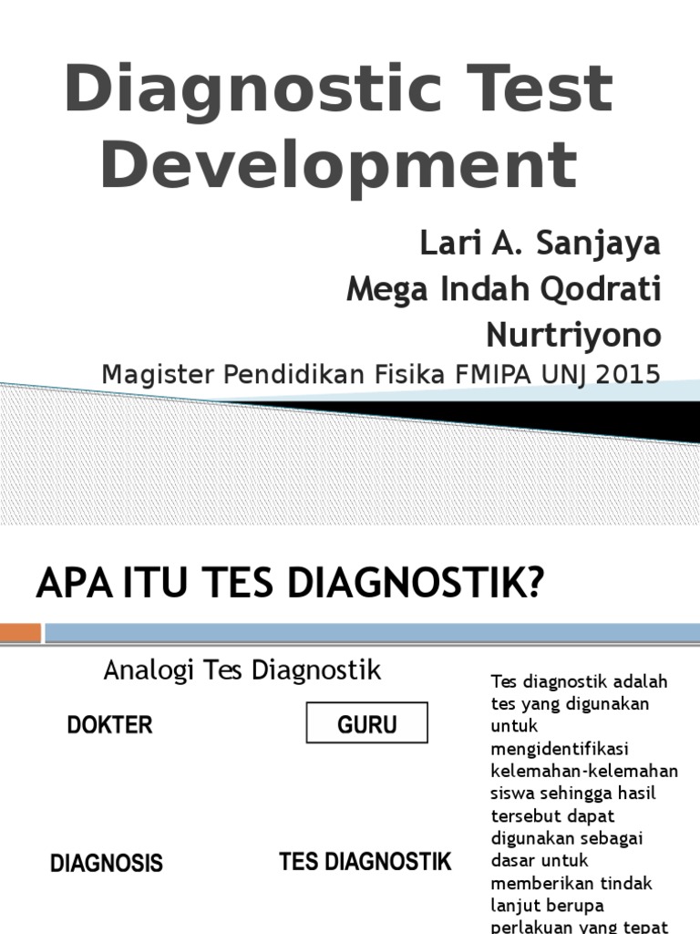 Detail Contoh Tes Diagnostik Nomer 9