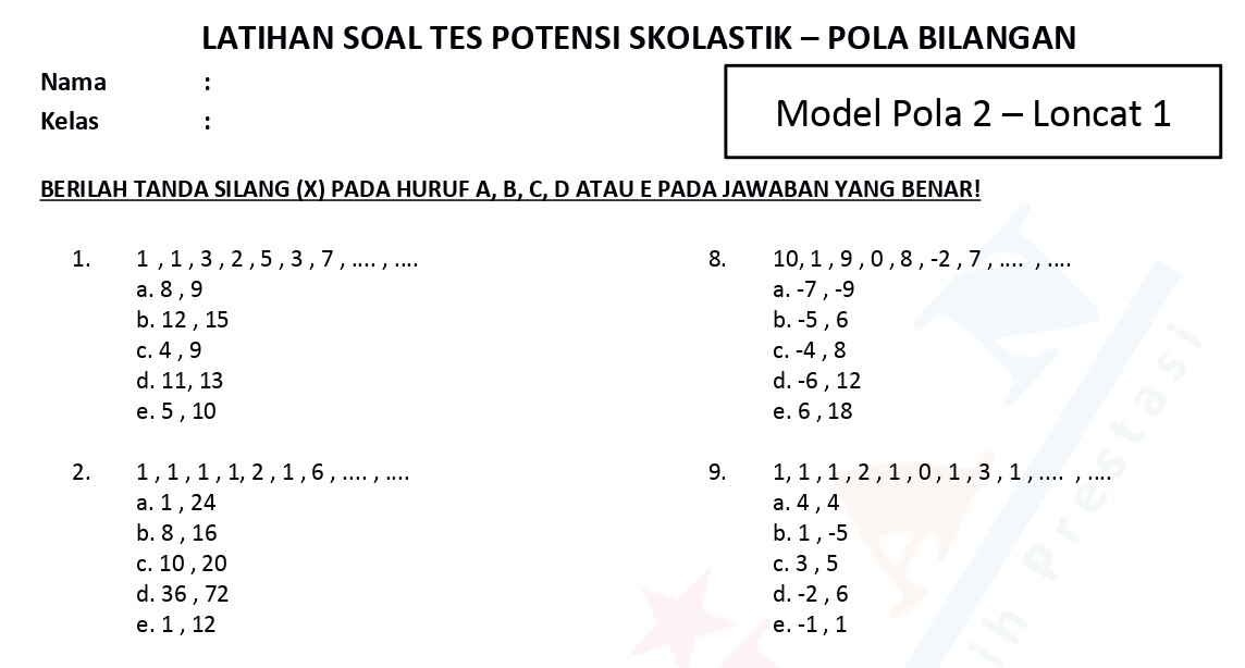 Detail Contoh Tes Skolastik Nomer 48