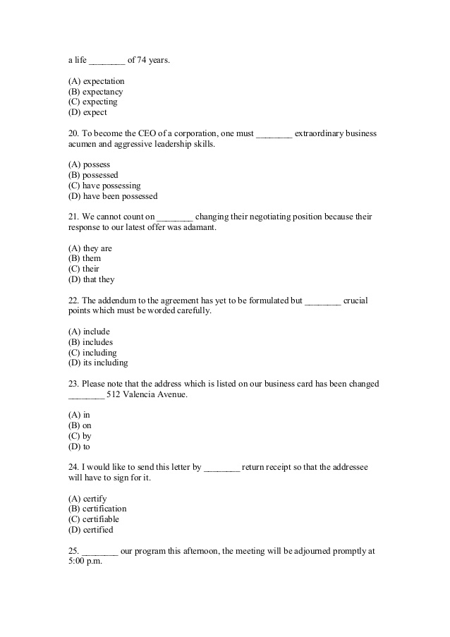 Detail Contoh Tes Toeic Nomer 10