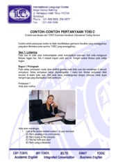 Detail Contoh Tes Toeic Nomer 4