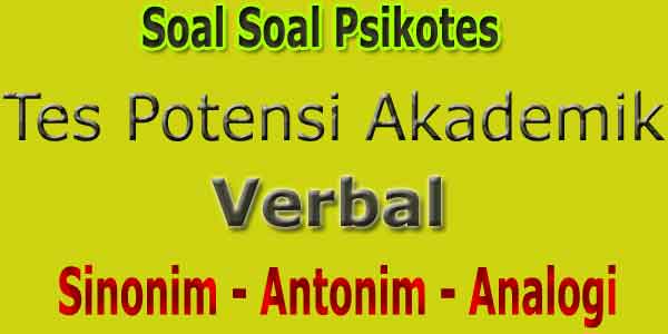 Detail Contoh Tes Verbal Nomer 46