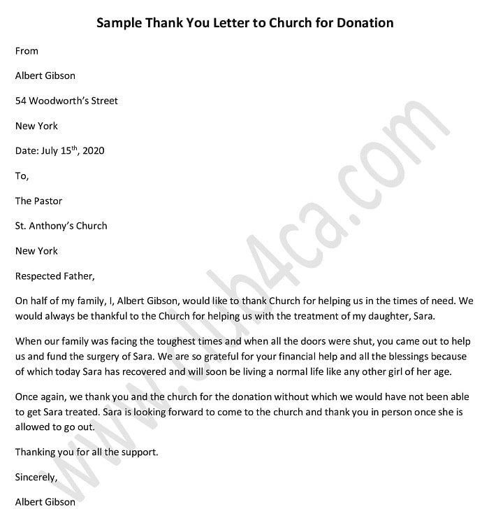 Detail Contoh Thank You Letter Nomer 39