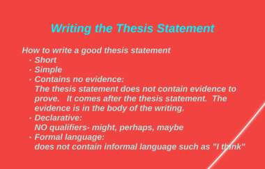 Detail Contoh Thesis Statement Nomer 31