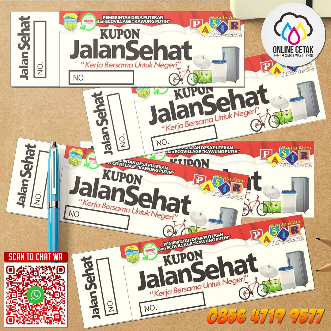 Detail Contoh Tiket Jalan Santai Nomer 29