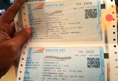 Detail Contoh Tiket Kereta Api Nomer 31