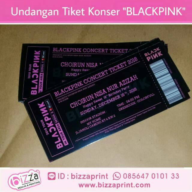 Detail Contoh Tiket Konser Nomer 11