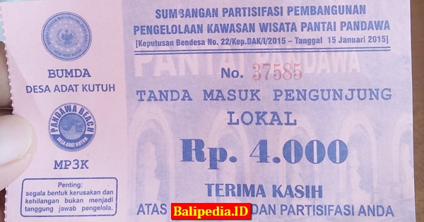 Detail Contoh Tiket Masuk Wisata Nomer 15