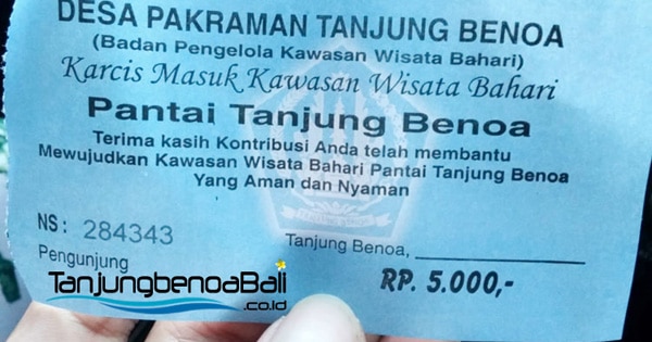 Detail Contoh Tiket Masuk Wisata Nomer 19