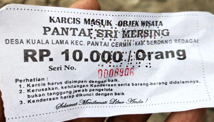 Detail Contoh Tiket Masuk Wisata Nomer 5