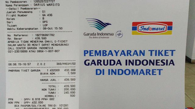 Detail Contoh Tiket Pesawat Garuda Indonesia Nomer 15