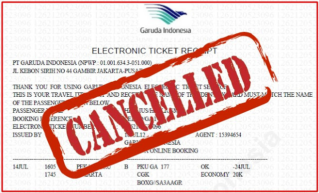 Detail Contoh Tiket Pesawat Garuda Indonesia Nomer 47