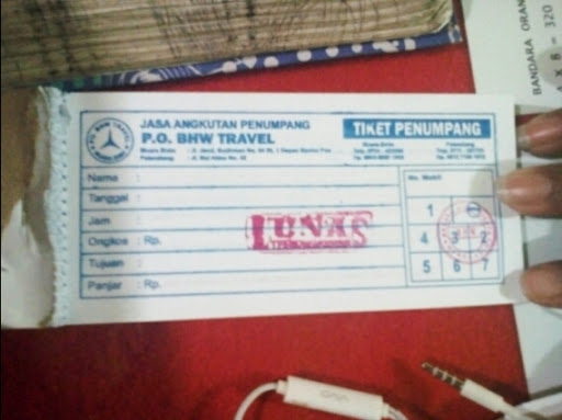 Detail Contoh Tiket Travel Mobil Nomer 15