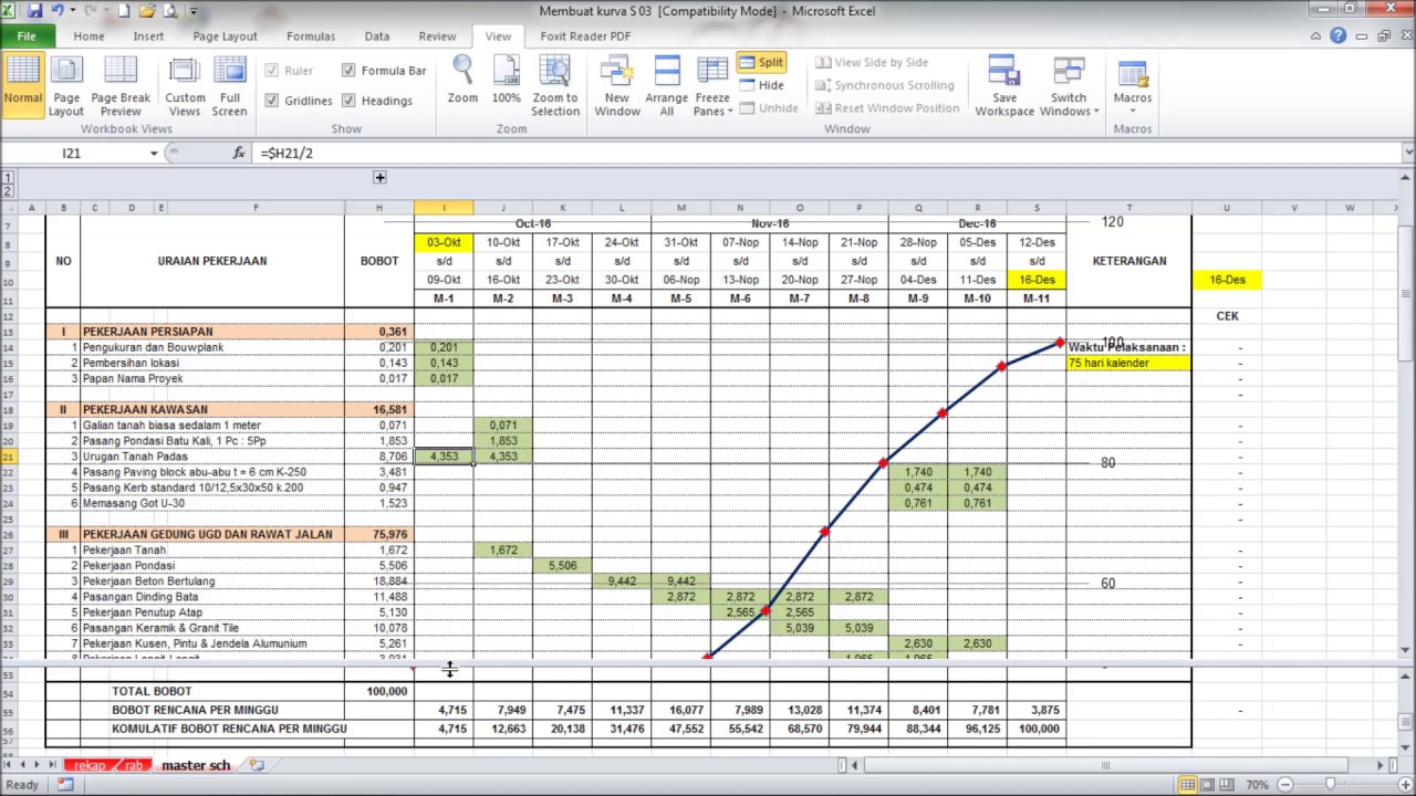 Detail Contoh Time Schedule Nomer 4