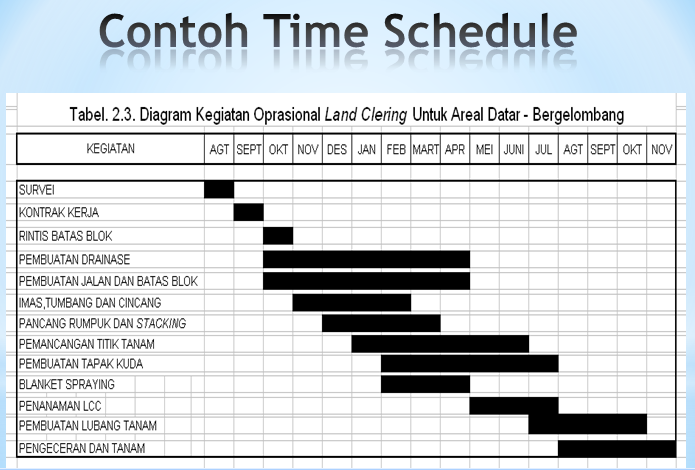 Detail Contoh Time Table Kegiatan Nomer 23