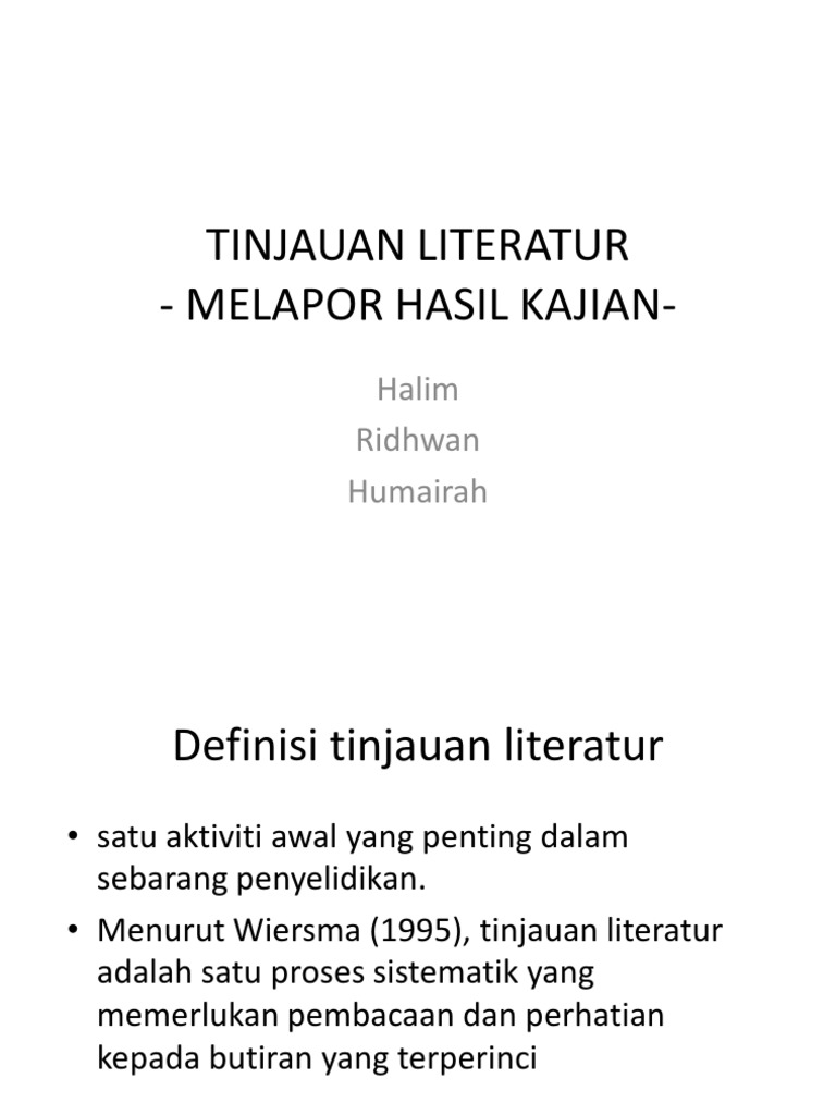 Detail Contoh Tinjauan Literatur Nomer 14